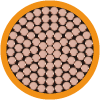 125°C Irradiated Cross-linked Unshielded Cable EV 757