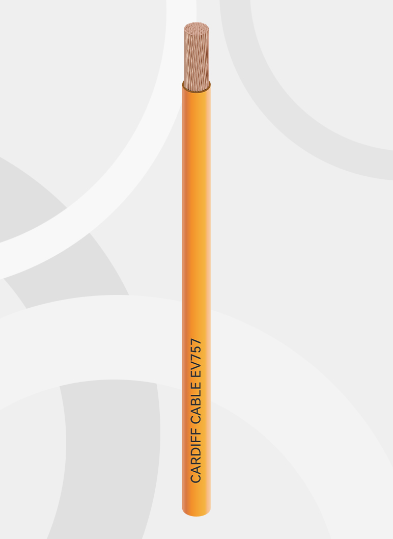 125°C Irradiated Cross-linked Unshielded Cable EV 757